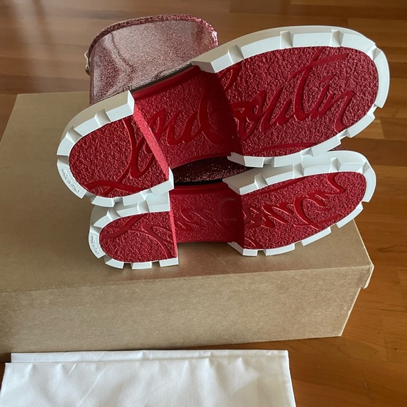 SOLD Christian Louboutin Toy Pluie Rubber Girls Boot - US 4 Kids - Picture 9 of 12